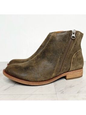 Kork Ease Riley Distressed Suede Bootie 6 1/2 M